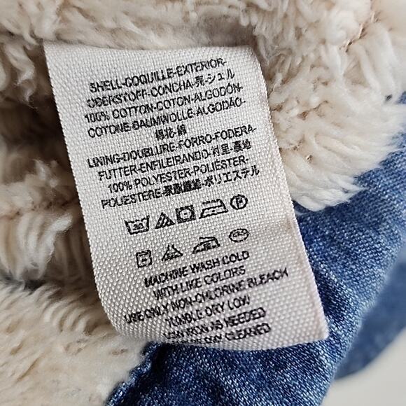 Free People Boho Embroidered Sherpa Coat Jacket - Picture 7 of 9